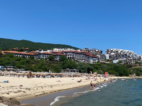 Nearby landmark, Day, Natural landscape, Beach, City view, Mountain view, Sea view