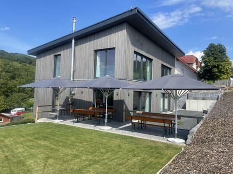 Property building, Garden view