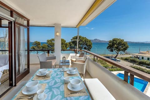 Balcony/Terrace, Pool view