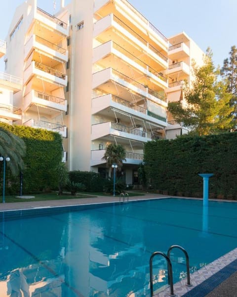 Property building, Pool view, Swimming pool