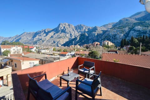 Property building, Patio, Nearby landmark, Day, Natural landscape, View (from property/room), Balcony/Terrace, Mountain view, Sea view