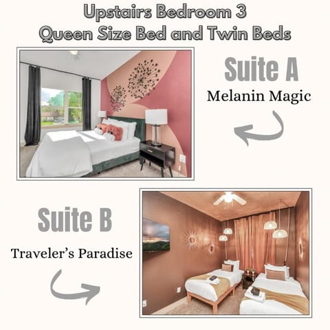 Bed, TV and multimedia, Photo of the whole room, Decorative detail, Bedroom, Garden view, towels