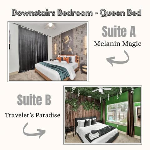 Bed, TV and multimedia, Photo of the whole room, Bedroom, Garden view, towels