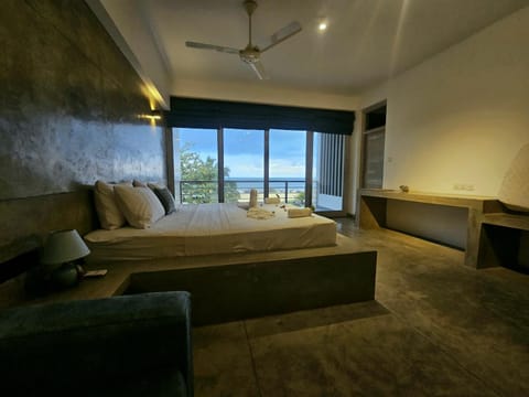 Bed, View (from property/room), Photo of the whole room, Seating area, Bedroom