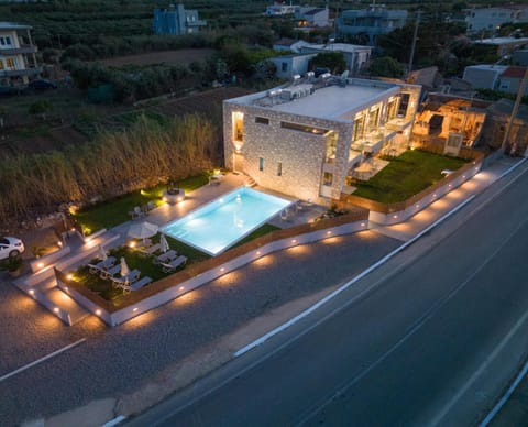 Property building, Day, Night, Neighbourhood, Bird's eye view, Pool view, Street view, Swimming pool, Swimming pool, Location, Parking