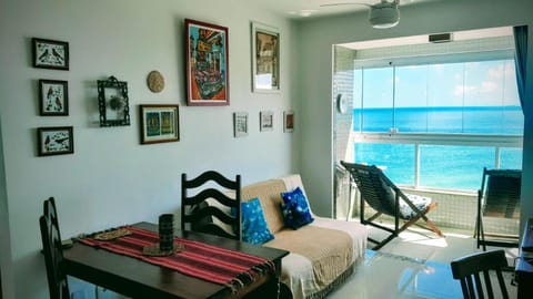Bed, View (from property/room), Living room, Photo of the whole room, Sea view