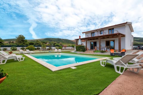 Property building, Living room, Swimming pool