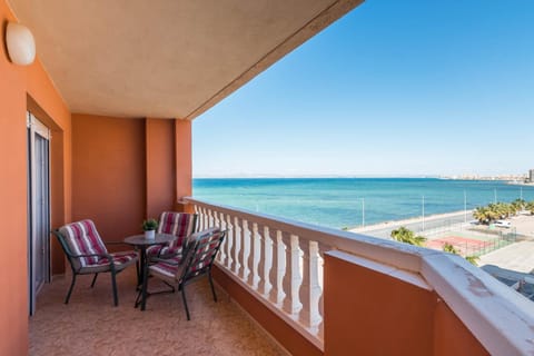 View (from property/room), Balcony/Terrace, Sea view