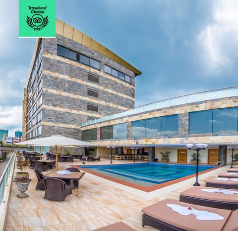 Property building, Swimming pool