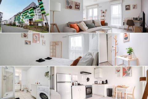 Le Colorful Bohème - proche Paris Apartment in Île-de-France