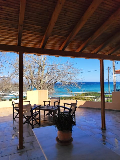 Property building, Day, Natural landscape, View (from property/room), Balcony/Terrace, Beach, Beach, Sea view