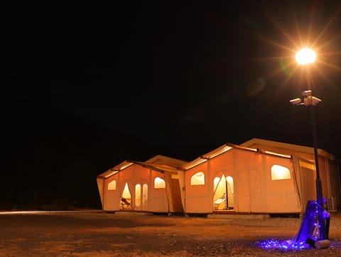 Property building, Night
