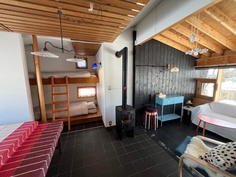 Living room, Dining area, bunk bed