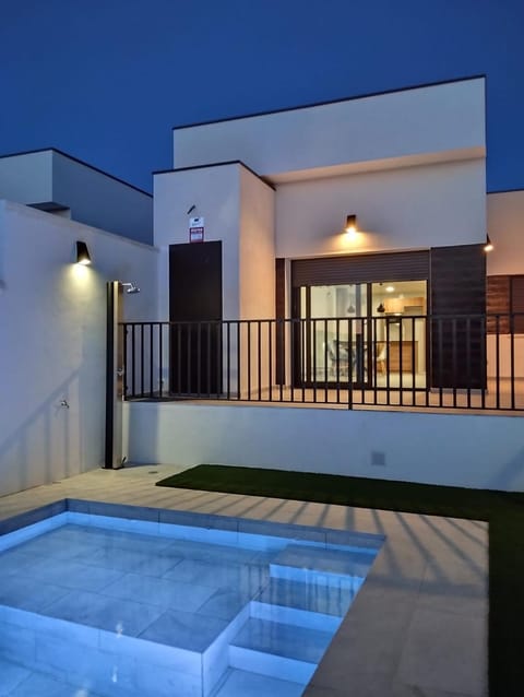 Night, Swimming pool