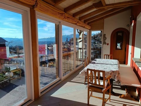 View (from property/room), Balcony/Terrace, Mountain view
