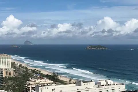 Nearby landmark, Natural landscape, Balcony/Terrace, Beach, Sea view