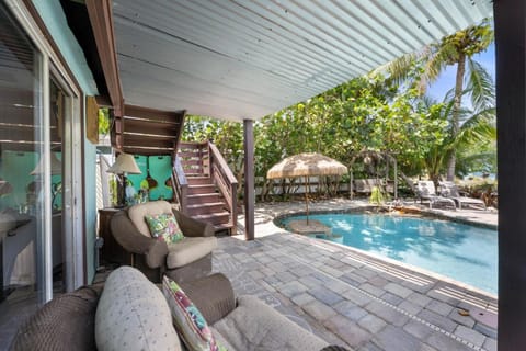 Patio, Pool view, Swimming pool