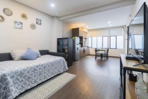 Kitchen or kitchenette, Living room