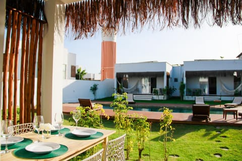 Property building, Patio, Garden view