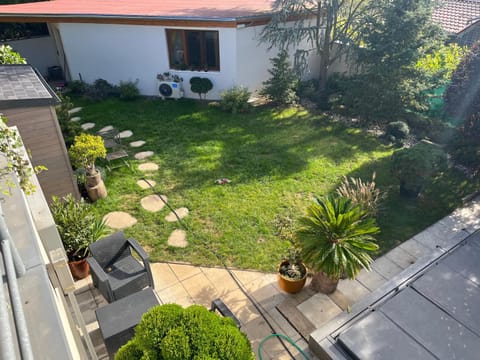 Property building, Garden view
