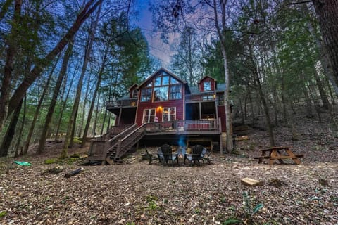 Property building, Natural landscape, River view