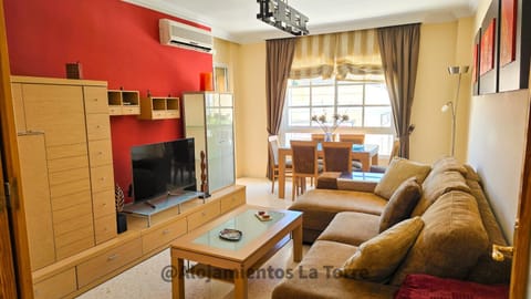 TV and multimedia, Living room, Seating area, air conditioner
