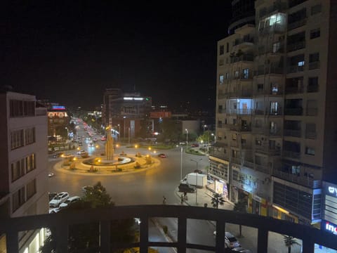 Night, City view, Street view