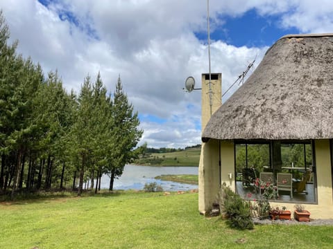 Property building, Garden, Lake view