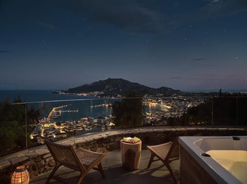 Night, Natural landscape, City view, Mountain view, Sea view