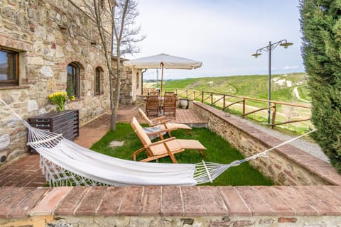 Property building, Patio, Day, Natural landscape, View (from property/room), sunbed