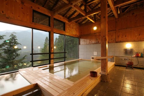 Hot Spring Bath, Mountain view, Public Bath