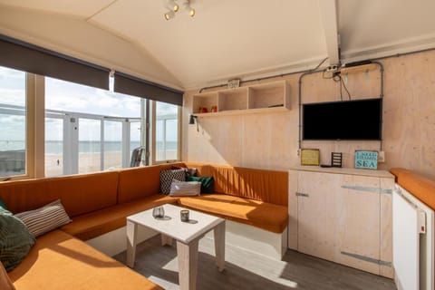 Welcome in - Slaapstrandhuisje, op strand Dishoek - Nr 345-346 Apartment in Koudekerke