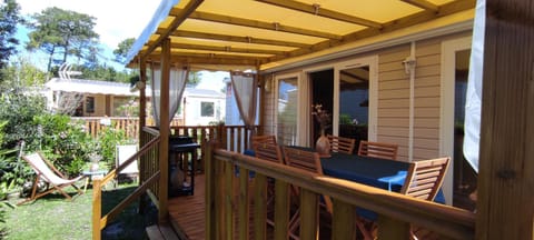 Property building, Patio