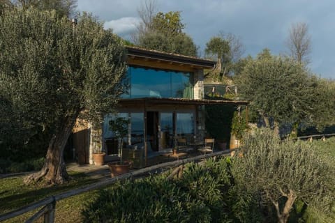 Chalet Montecucco with lake view and jacuzzi Chalet in Lake Garda