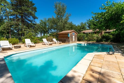 Property building, Living room, Swimming pool