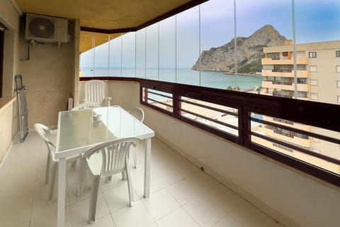 Patio, View (from property/room), Mountain view, Sea view