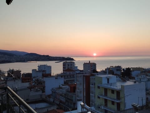 Natural landscape, City view, Sea view, Sunrise