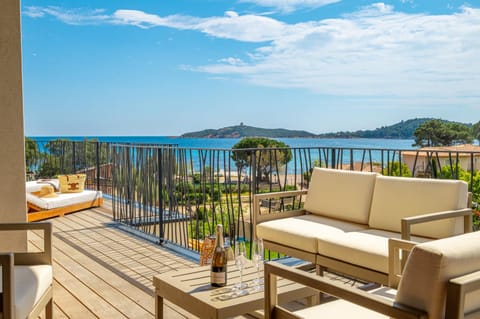 Patio, Nearby landmark, Natural landscape, Sea view