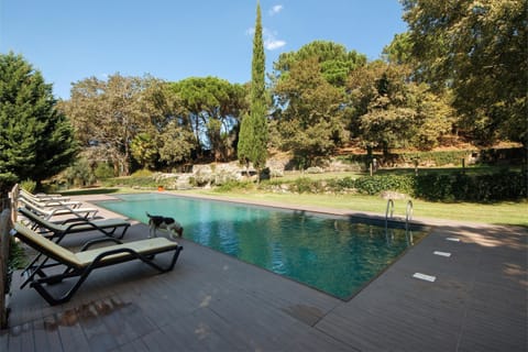 Property building, Living room, Swimming pool