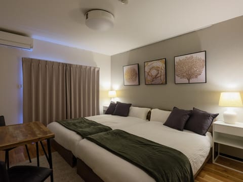 Bed, Living room, Bedroom