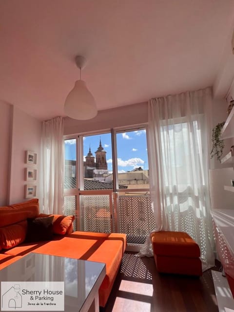 Living room, Lounge or bar, City view