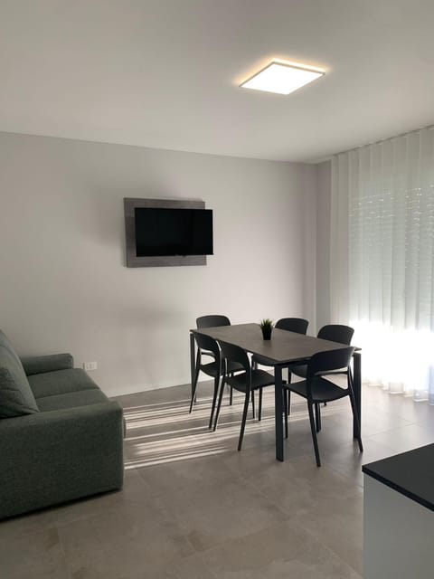 Living room, kitchen