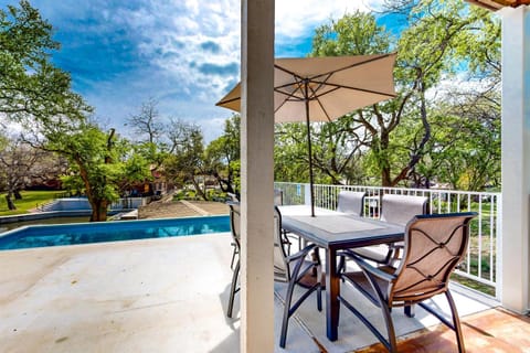 Treetop on LBJ House in Kingsland