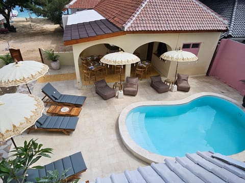 View (from property/room), Pool view, Sea view, Swimming pool