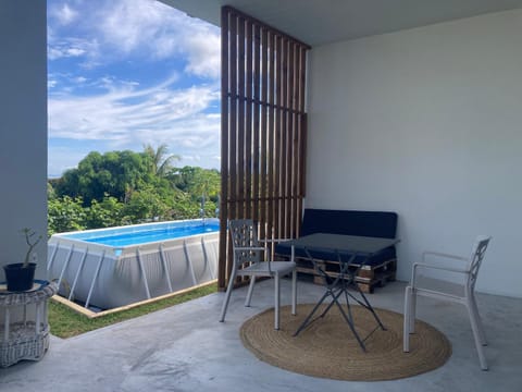 Day, Natural landscape, View (from property/room), Balcony/Terrace, Mountain view, Pool view, Sea view, Swimming pool