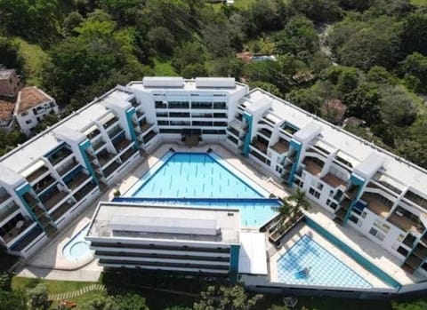 Property building, Pool view