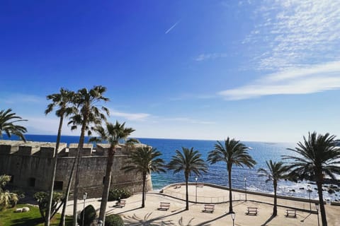Nearby landmark, Day, Natural landscape, Sea view