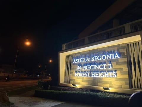 Property building, Night, Street view