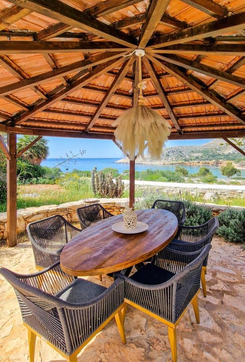 Patio, Natural landscape, Balcony/Terrace, Sea view