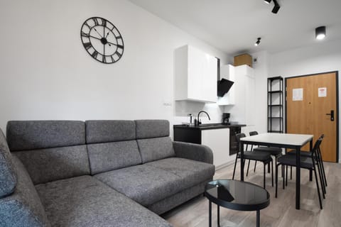 Kitchen or kitchenette, Living room, Seating area